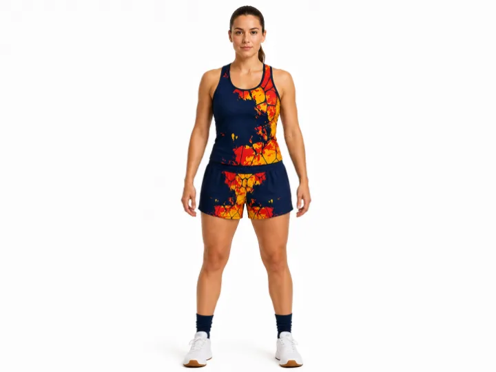 Sublimated Women's Sports Short